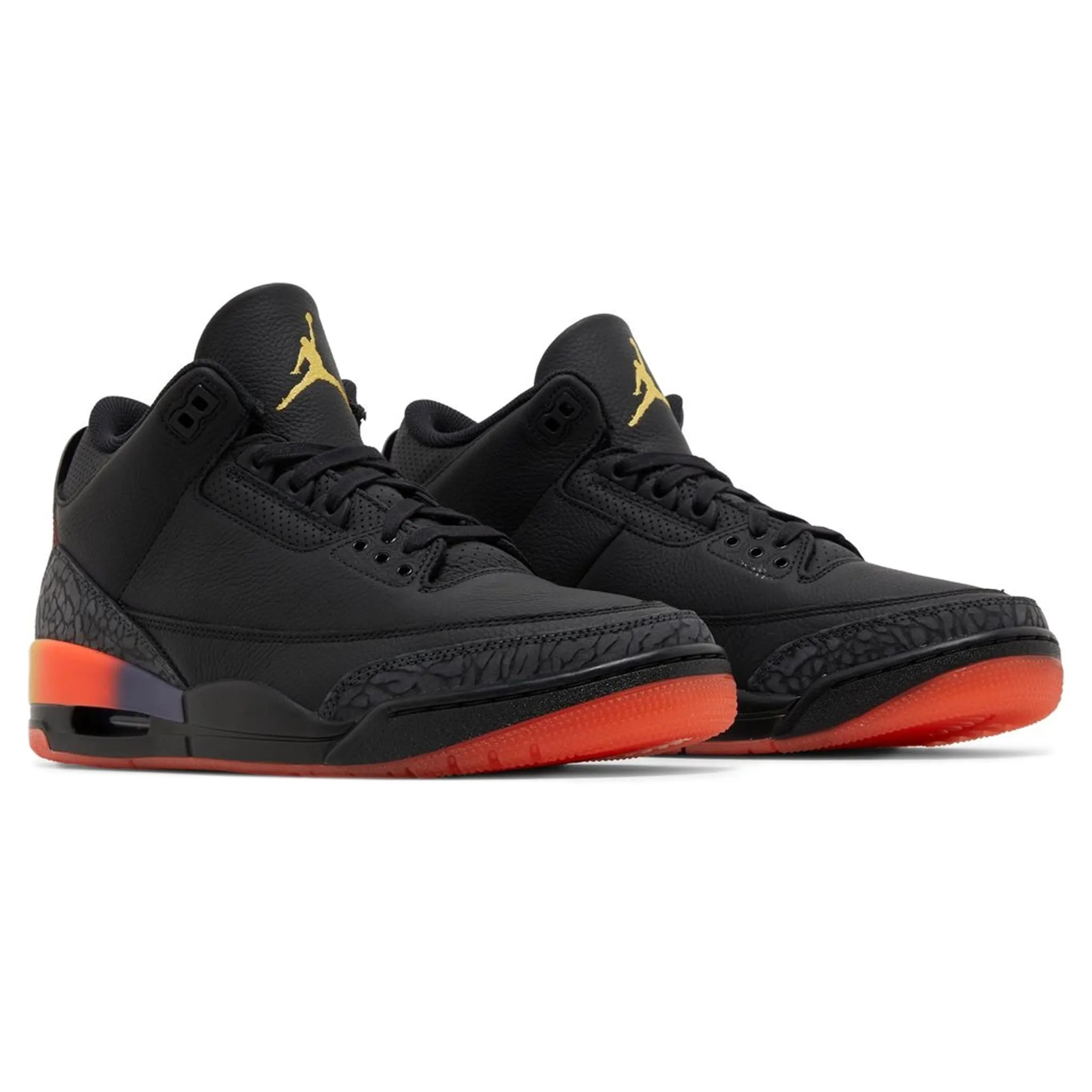 Pair view of J Balvin x Air Jordan 3 Retro Rio FN0344-001